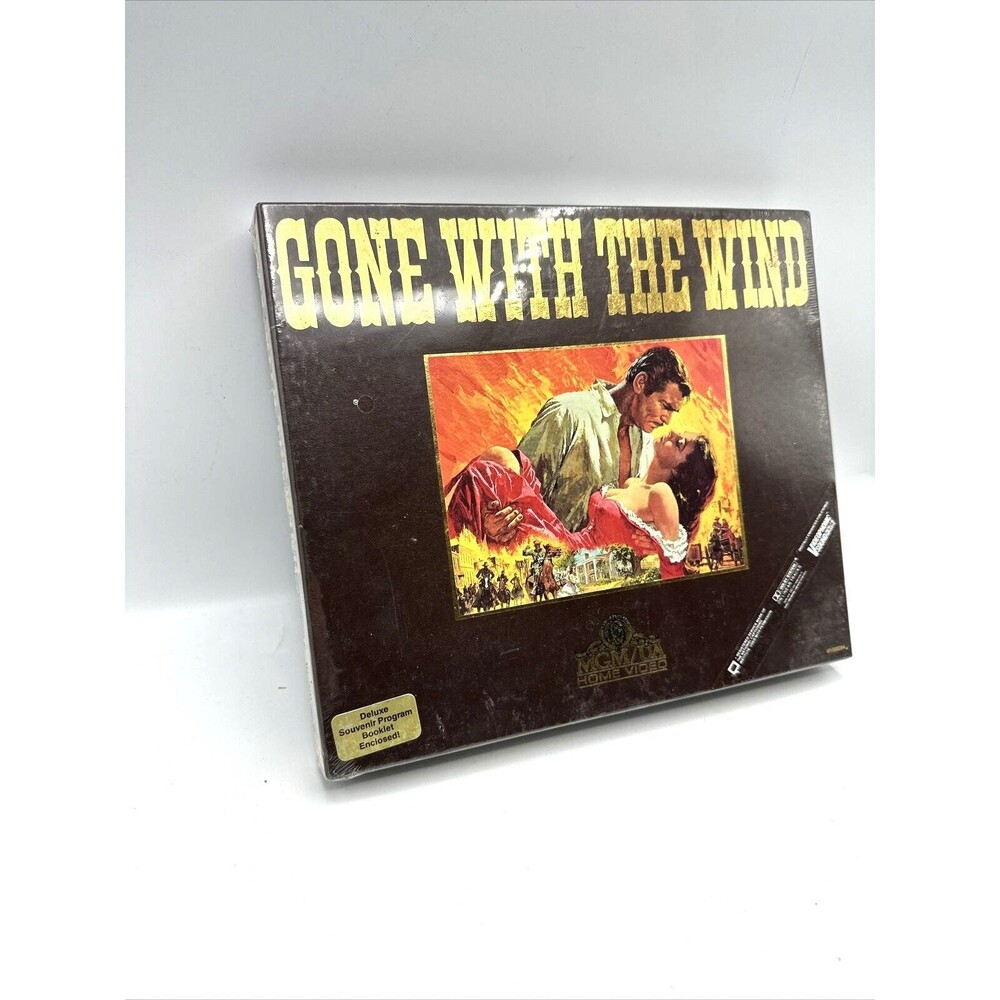 Gone With the Wind (VHS) Deluxe 2 tape MGM Home Video Box Set- NEW SEALED